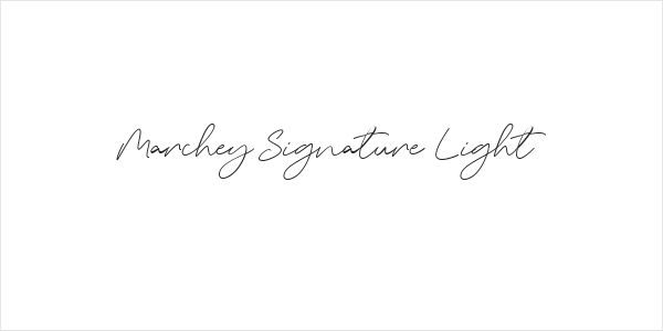 Marchey Signature Light Logo
