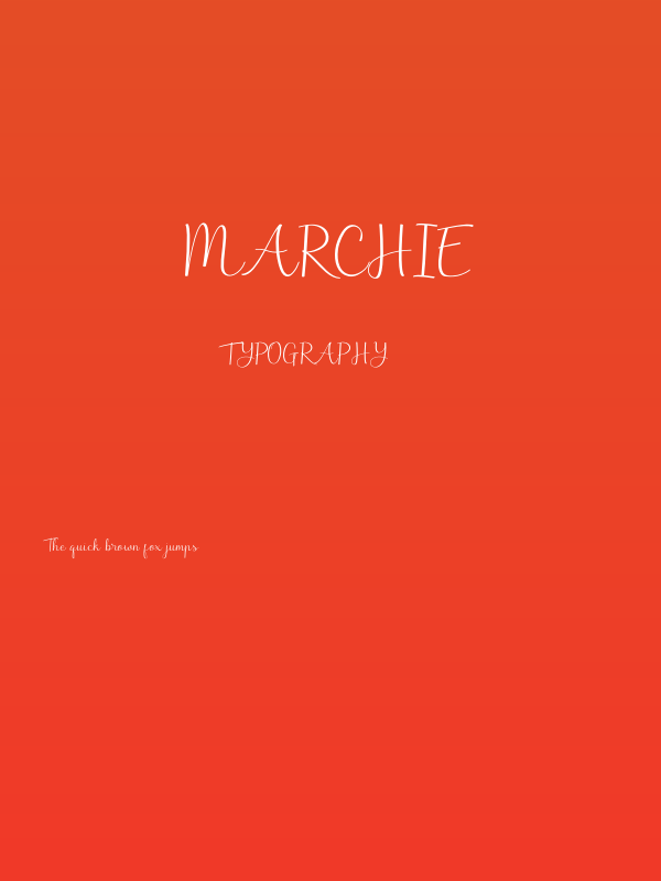 Marchie Poster
