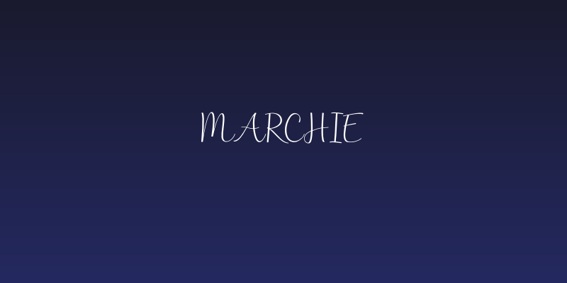 Marchie Social Header