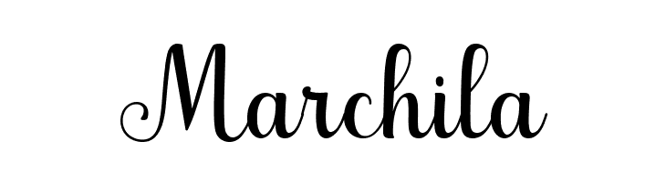 Marchila  Descarca Fonturi Gratis