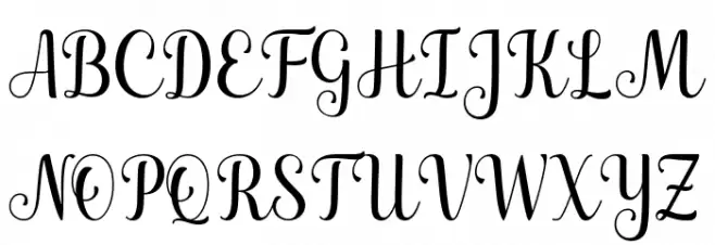 Marchila Font Litere mari