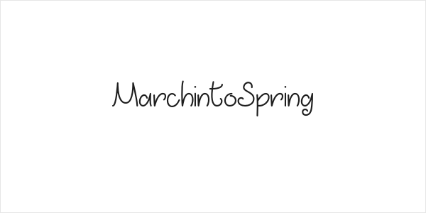 MarchintoSpring Logo