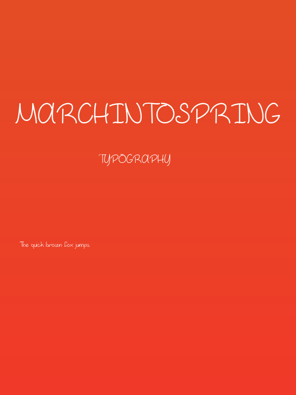 MarchintoSpring Poster