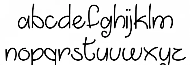 MarchintoSpring 字体 小写