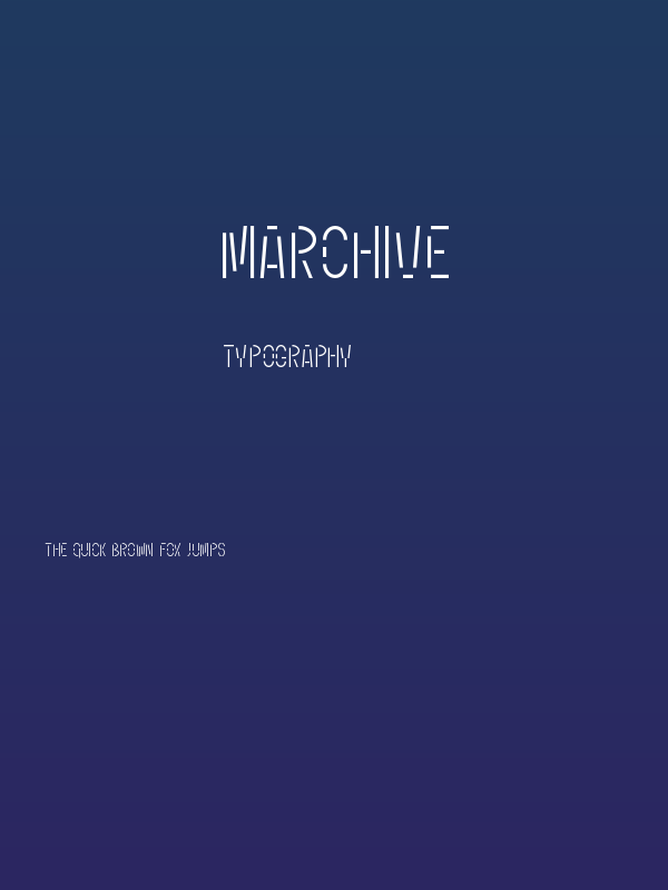 Marchive Poster