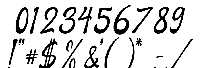 Marchlike Font OTHER CHARS