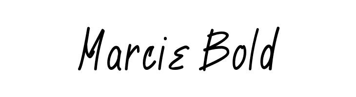 Marcie Bold  Frei Schriftart Herunterladen