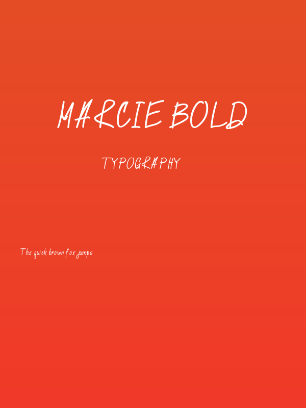Marcie Bold Poster