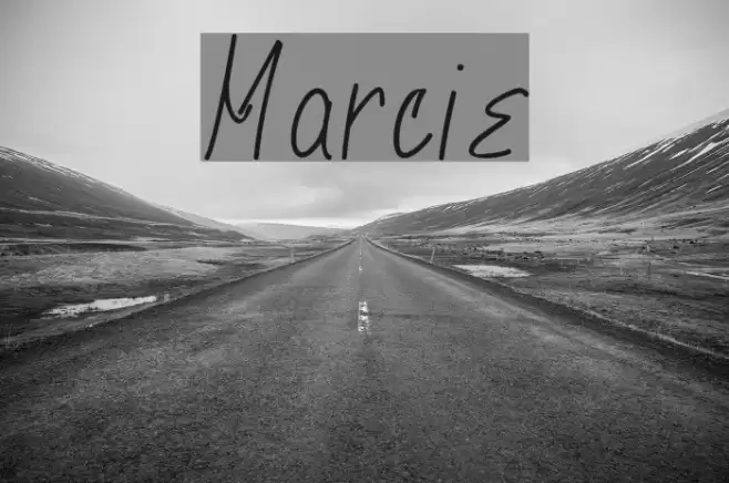 Marcie Font examples