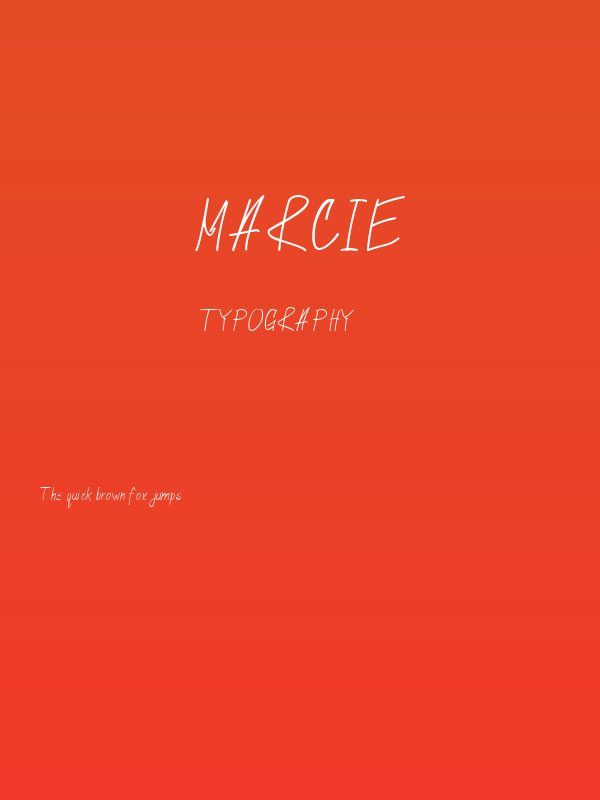 Marcie Poster