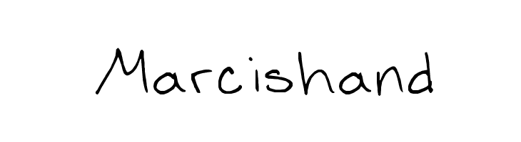 Marcishand Font