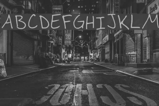 Marcishand フォント examples