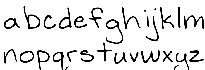 Marcishand フォント 小文字