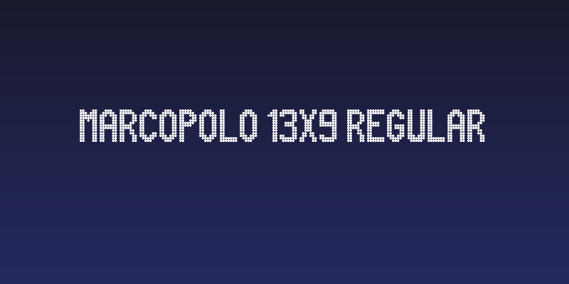 Marcopolo 13x9 Regular Social Header