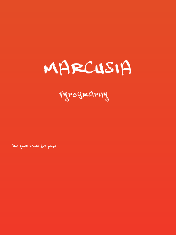 Marcusia Poster