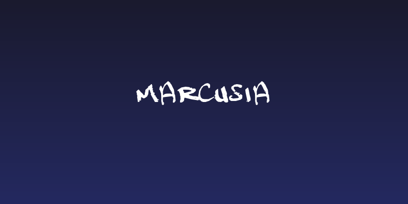 Marcusia Social Header
