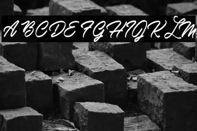 Mardi Gras Personal Use Font examples