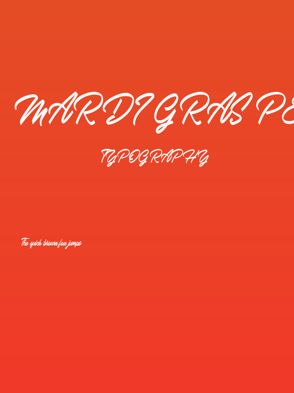 Mardi Gras Personal Use Poster