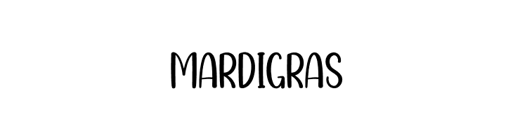 Mardi Gras  les polices de caractères gratuit tlcharger
