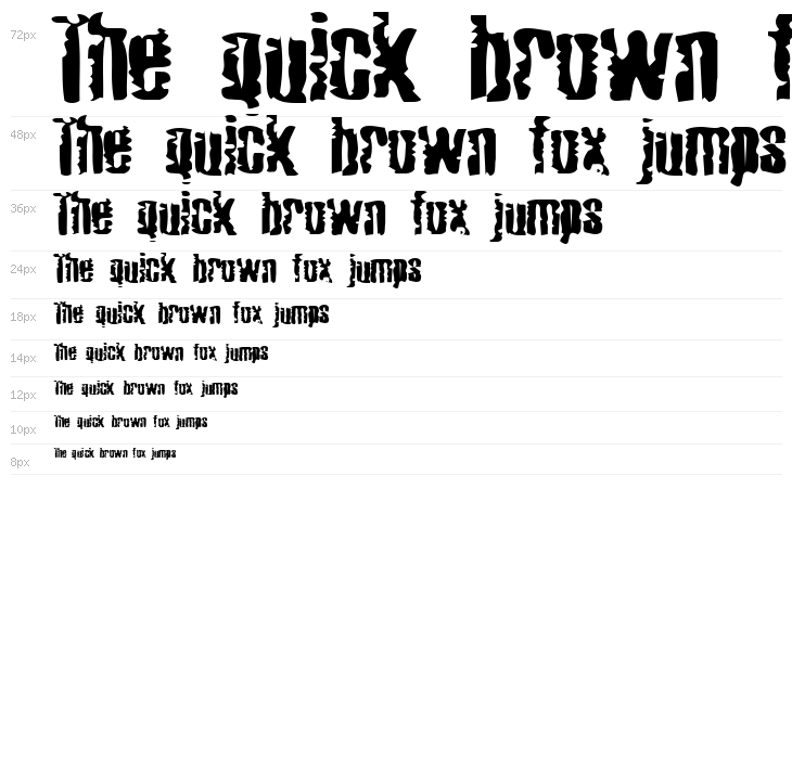 Mardi Gross  Drunktype Waterfall