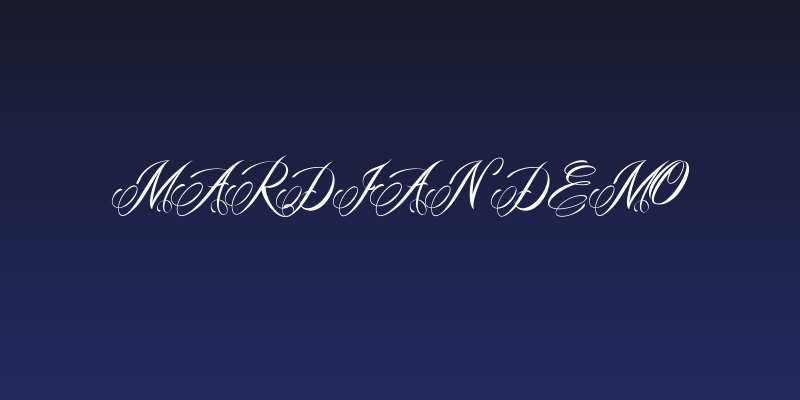 Mardian Demo Social Header
