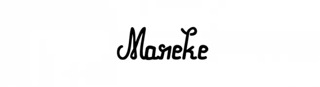 Mareke  Frei Schriftart Herunterladen