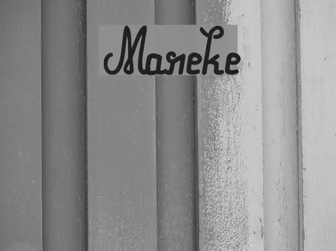 Mareke Example 2