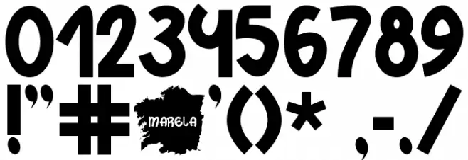 Marela Font OTHER CHARS