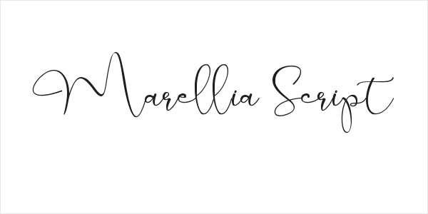 Marellia Script Logo