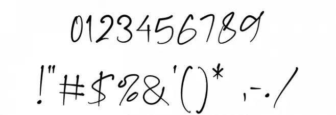 Marentta Signature Regular خط محارف أخرى