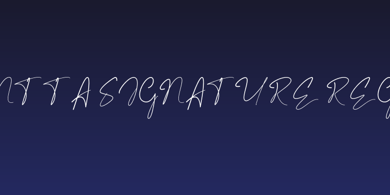 Marentta Signature Regular Social Header