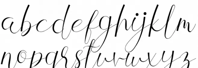 Maretha Chellia Caratteri MINUSCOLO