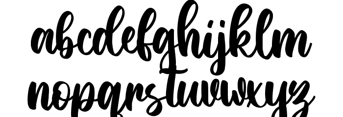 Maretta Santiago Font LOWERCASE