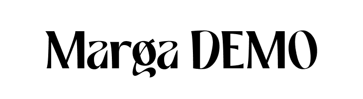 Marga DEMO  Descarca Fonturi Gratis