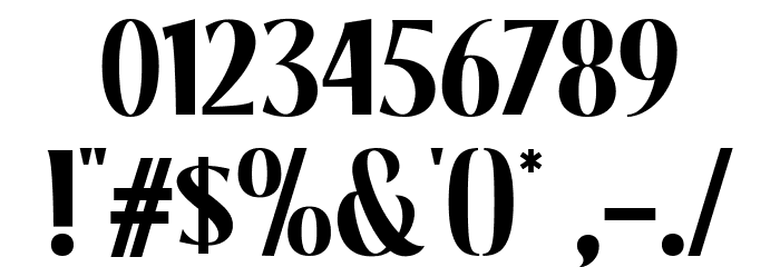 Marga DEMO Font OTHER CHARS