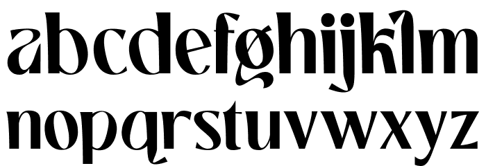 Marga DEMO Font LOWERCASE