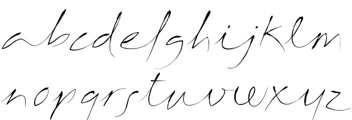 Margalida Font خط أحرف صغيرة