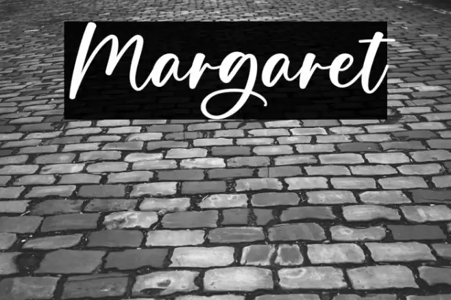 Margaret Schriftart examples