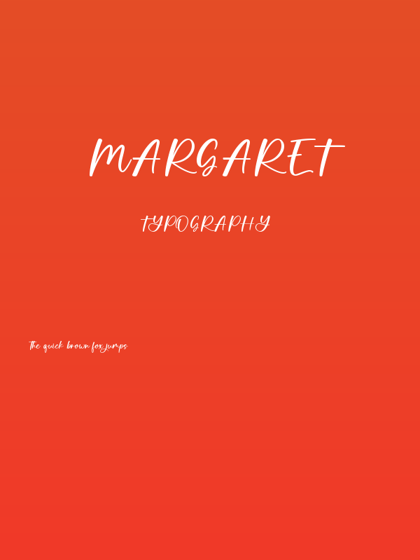Margaret Poster