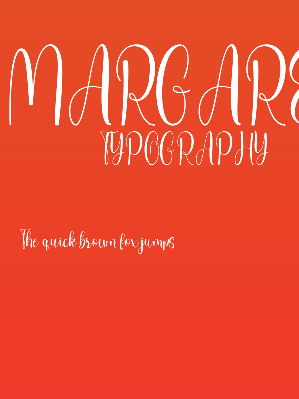 Margareth Gretal PersonaL Use Poster