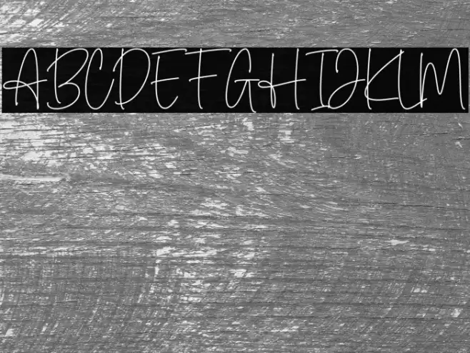 Margareth Signature फ़ॉन्ट examples