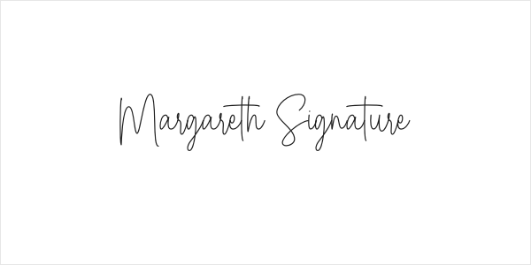 Margareth Signature Logo