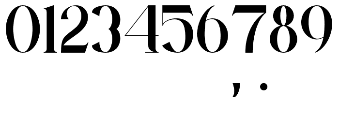 MargarethRosinanteDemo-Reg Font OTHER CHARS