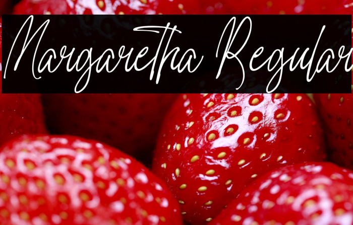 Margaretha Regular Example 1