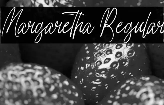Margaretha Regular Font examples