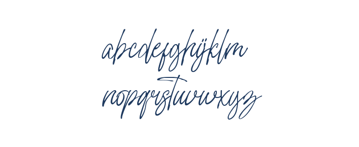 Margaretha Regular Lowercase