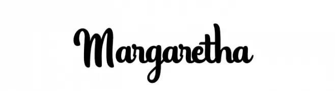 Margaretha  baixar fontes gratis