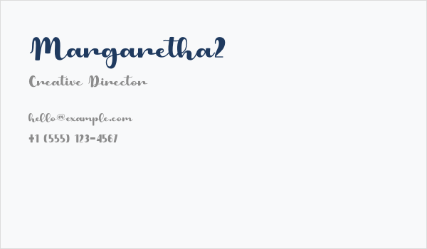Margaretha2 Business Card