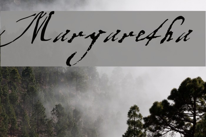 Margaretha Font examples