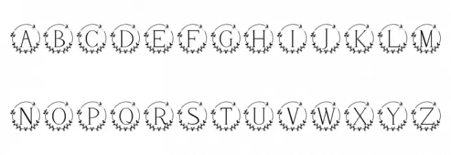 Margarethy Font LOWERCASE